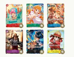 10-Piece One Piece Mcdonald's 2025 Promo Card Game Complete Set Japanese JAPAN - Image 3
