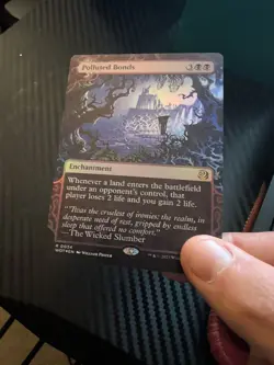 Polluted Bonds -Foil Near Mint MTG Wilds of Eldraine: Enchanting Tales - Image 3