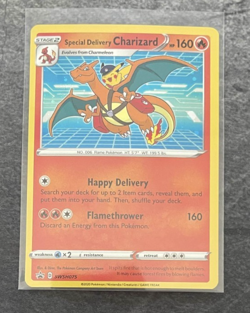 Special Delivery Charizard SWSH075 SWSH: Sword & Shield Promo Cards Holo - Image 1