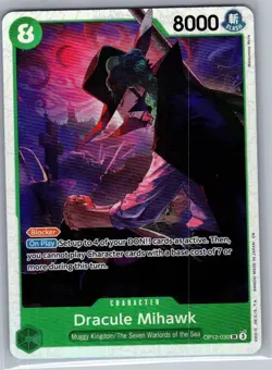 Dracule Mihawk OP12-030 SR - Legacy Of The Master - One Piece Card - NM - Image 1