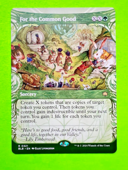 MTG Bloomburrow - For the Common Good - Showcase - Image 1