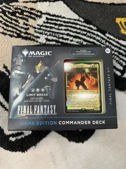 FFVII Video Game Edition Limit Break Commander Deck Final Fantasy FIN MTG Sealed - Image 2