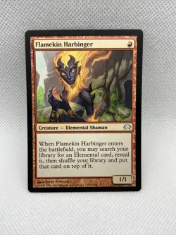 Flamekin Harbinger - Planechase - MTG - Image 1