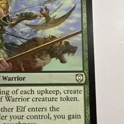 MTG - Wolverine Riders. Kaldheim. Rare Green Creature - Elf Warrior. - Image 5