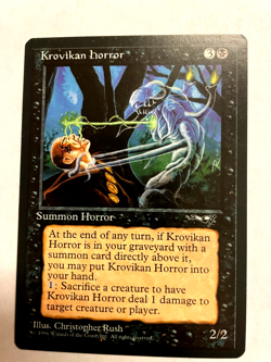 Krovikan Horror Alliances Regular Near mint condition Beautiful must see!!!!!!!! - Image 1