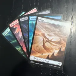 MTG - Full Art Land - Regular - Tarkir: Dragonstorm - 1 of each type - Image 1