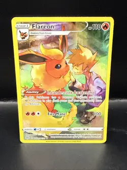 Pokemon Card - Flareon Brilliant Stars TG01/TG30 Ultra Rare A - Image 1
