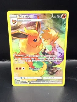 Pokemon Card - Flareon Brilliant Stars TG01/TG30 Ultra Rare A - Image 2