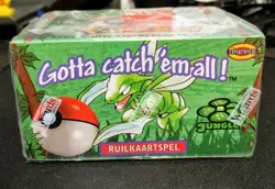Pokemon Dutch 1st Edition Jungle Booster Box Factory Sealed WOTC - Image 5