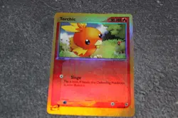 Torchic Ruby & Sapphire Pokemon Reverse Holo Card,74/109,Pokemon TCG,2004 - Image 1