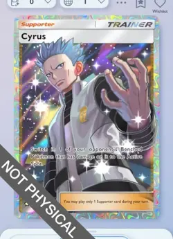 Pokemon TCG POCKET - Cyrus Full Art 2⭐, Space-time Smackdown, English - Image 1