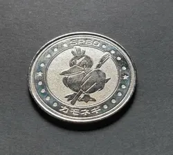 Farfetch'd Pokemon Battle Coin Silver Japanese Very Rare Nintendo Japan F/S - Image 2