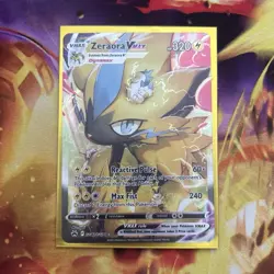 Pokemon Zeraora VMAX GG42 Crown Zenith Galarian Gallery Ultra Rare Holo Eng - Image 1