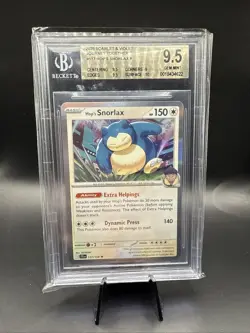 Pokemon - Hop's Snorlax 117/159 Sv09: Journey Together Holo - BGS 9.5 - - Image 1