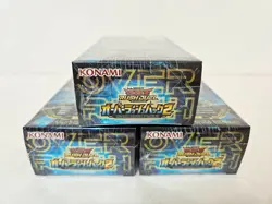 Yugioh Card Game - Rush Duel Over Rush Pack Sealed Box Konami Japanese 3BOX - Image 2