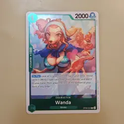 One Piece Wanda (OP08-034/170) OP08 Two Legends NM+ NM FOIL TCG CCG - Image 1