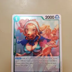 One Piece Wanda (OP08-034/170) OP08 Two Legends NM+ NM FOIL TCG CCG - Image 4