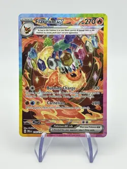 Flareon Ex 146/131 Prismatic Evolutions Special Illustration Rare Pokemon Card - Image 1