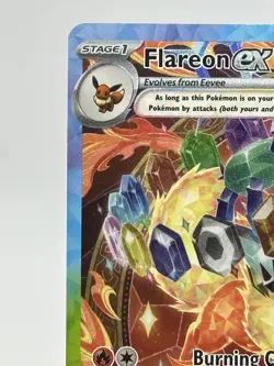 Flareon Ex 146/131 Prismatic Evolutions Special Illustration Rare Pokemon Card - Image 2