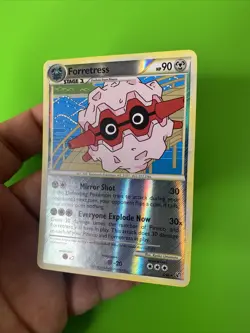 Forretress 3/90 Undaunted Reverse Holo Pokemon Card NM - Image 3