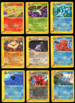 Pokemon AQUAPOLIS - 65 Nonholo Cards Bundle - Mixed Conditions - ENG - Image 3