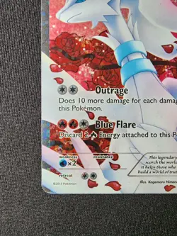 Reshiram RC22/RC25 Legendary Treasures Ultra Rare Full Art Holo Pokemon Card - Image 5