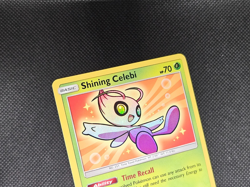Pokemon TCG Shining Celebi SM79 Sun & Moon Black Star Promo Holo Card Rare - Image 2