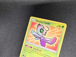 Pokemon TCG Shining Celebi SM79 Sun & Moon Black Star Promo Holo Card Rare - Image 3