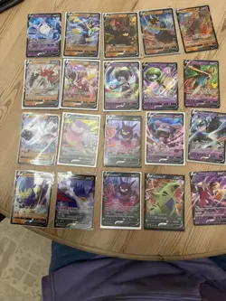 Pokemon TCG v Bundle Assorted Cards 111Count - Image 3