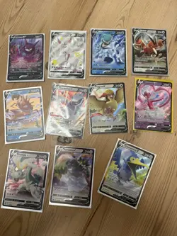 Pokemon TCG v Bundle Assorted Cards 111Count - Image 5