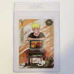 PSA Magazine Kayou NARUTO Uzumaki Promo Card NRSA-PR-003 Foil Holi Shippuden - Image 1