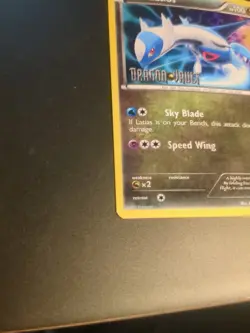 Latios 10/20 Dragon Vault Holo Rare Stamped Pokemon Card MP - Image 5