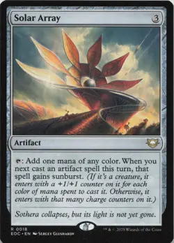 Solar Array R Commander: Edge of Eternities 18 NM MTG - Image 1
