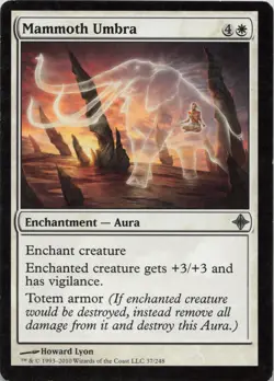 Mammoth Umbra U Rise of the Eldrazi 37 LP-MP - Image 1