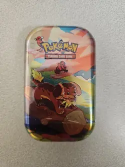 Pokemon TCG - Vibrant Paldea Mini Tin (Dachsbun & Oricorio) Brand New And Sealed - Image 1