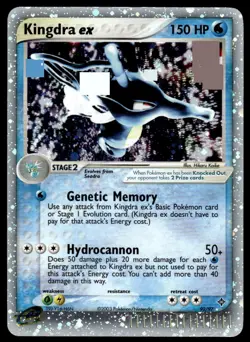 Pokemon TCG Dragon #92/97 Kingdra ex HP (Crease) - Image 1