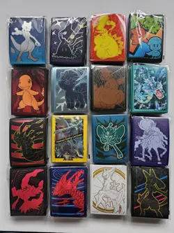 Pokemon TCG Various Sets ETB Deck Sleeves Sealed (Lot Of 16) - Image 1