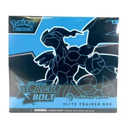Pokemon TCG Black Bolt Pokemon Center Elite Trainer Box - Brand New & Sealed - Image 1