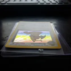 Pokemon Fossil Set DRAGONITE Holo Rare 4/62 - 1999 Vintage - Moderate Play (MP) - Image 3