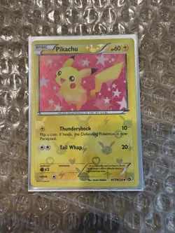 Pokemon Pikachu RC7/RC25 Legendary Treasures Reverse Holo Uncommon 60 HP - Image 1
