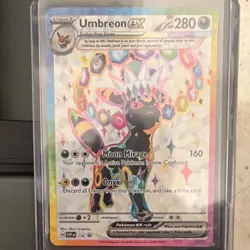 Pokemon Umbreon ex SVP176 Sv: Scarlet & Violet Promo Full Art Holo EX 2025 - Image 1
