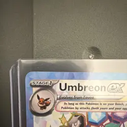 Pokemon Umbreon ex SVP176 Sv: Scarlet & Violet Promo Full Art Holo EX 2025 - Image 2