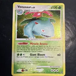Pokemon TCG Venusaur Secret Wonders 20/132 Holo Holo Rare LP/MP - Image 1