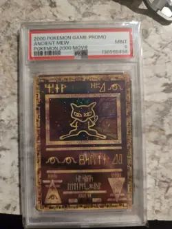 Ancient Mew 2000 Pokemon Game Promo PSA 9 With FART *Swirl*🌀 - Image 2