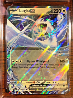 Lugia EX Double Rare #082 - CGC PRISTINE 10 - Prismatic Evolutions - Pokemon TCG - Image 2