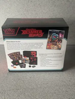 Pokemon Destined Rivals Elite Trainer Box ETB - SEALED BRAND NEW - Image 3