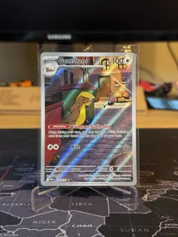 Gumshoos IR Illustration Rare 153/132 Pokemon Me01: Mega Evolution - Image 1