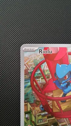 Pokemon TCG - Riolu MEP 010 Mega Evolution Promo - Pokemon Centre Stamped - Image 2
