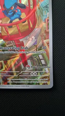 Pokemon TCG - Riolu MEP 010 Mega Evolution Promo - Pokemon Centre Stamped - Image 4