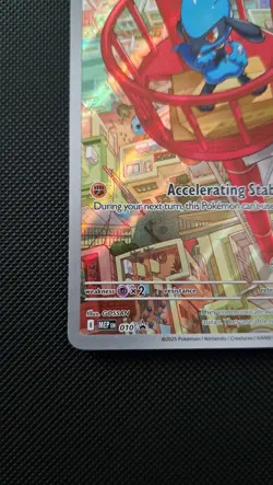 Pokemon TCG - Riolu MEP 010 Mega Evolution Promo - Pokemon Centre Stamped - Image 5